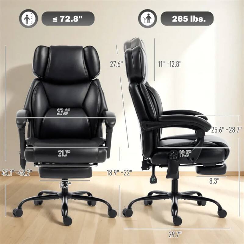 VI 72.8" 265 lbs. 27.6" 11" -12.8" - 27.6" 25.6" -28.7" 21.7" 19.5" 45.1"-48.2" 14.2" 18.9" -22" 8.3" 29.7"