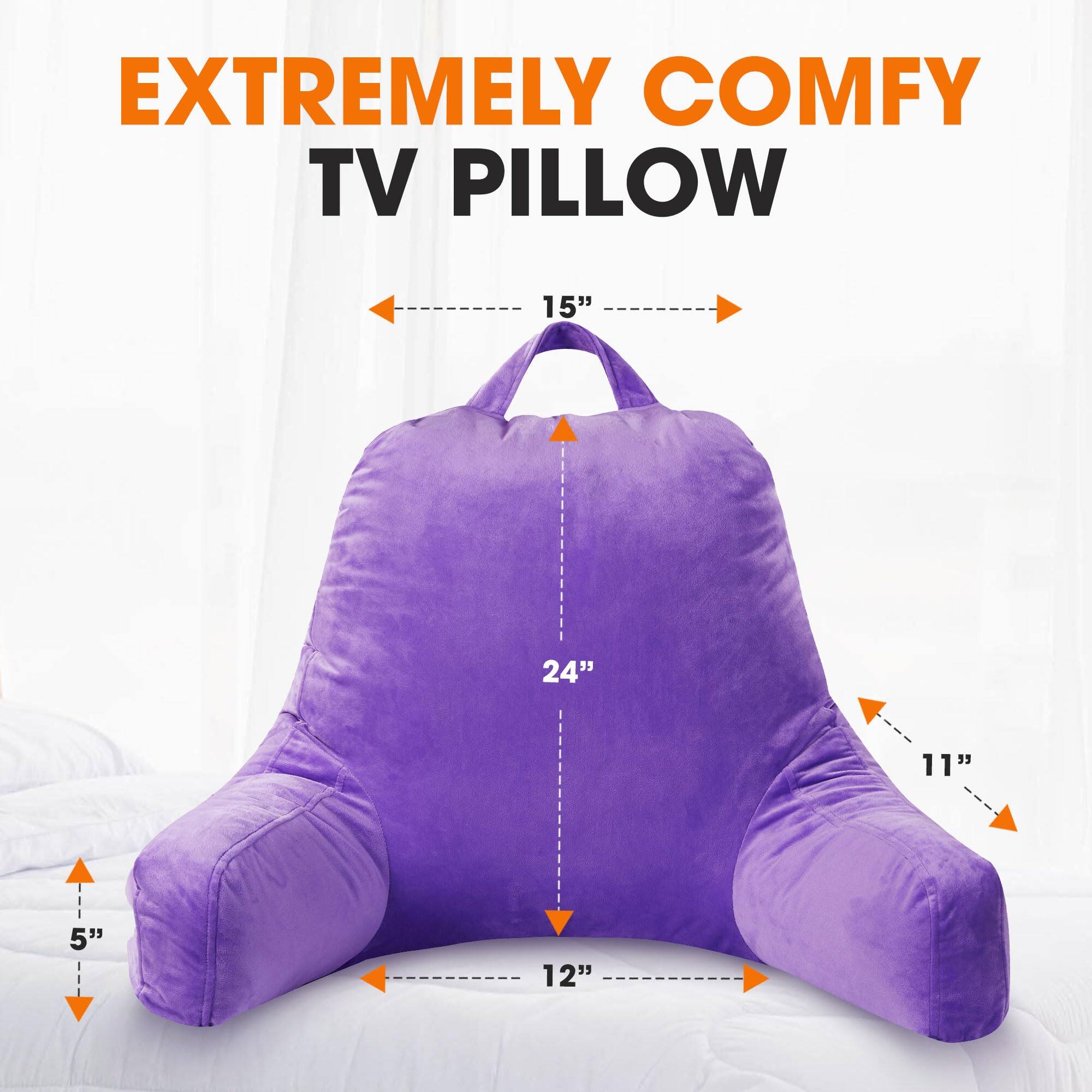 EXTREMELY COMFY TV PILLOW

15"  
24"  
11"  
5"  
12"
