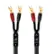 AudioQuest Rocket 44 8' Speaker Cable With Banana > Banana Silver On ...