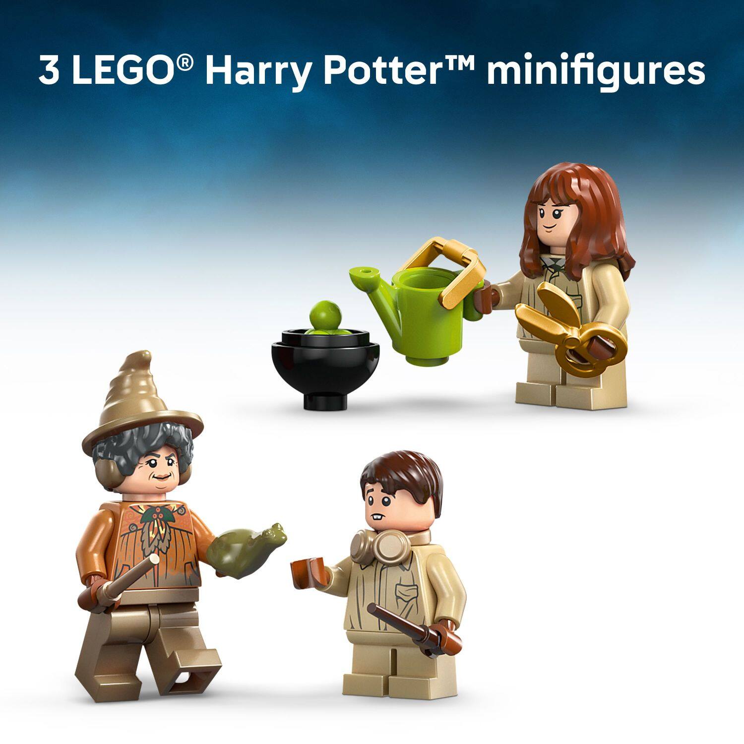 3 LEGO® Harry Potter™ minifigures