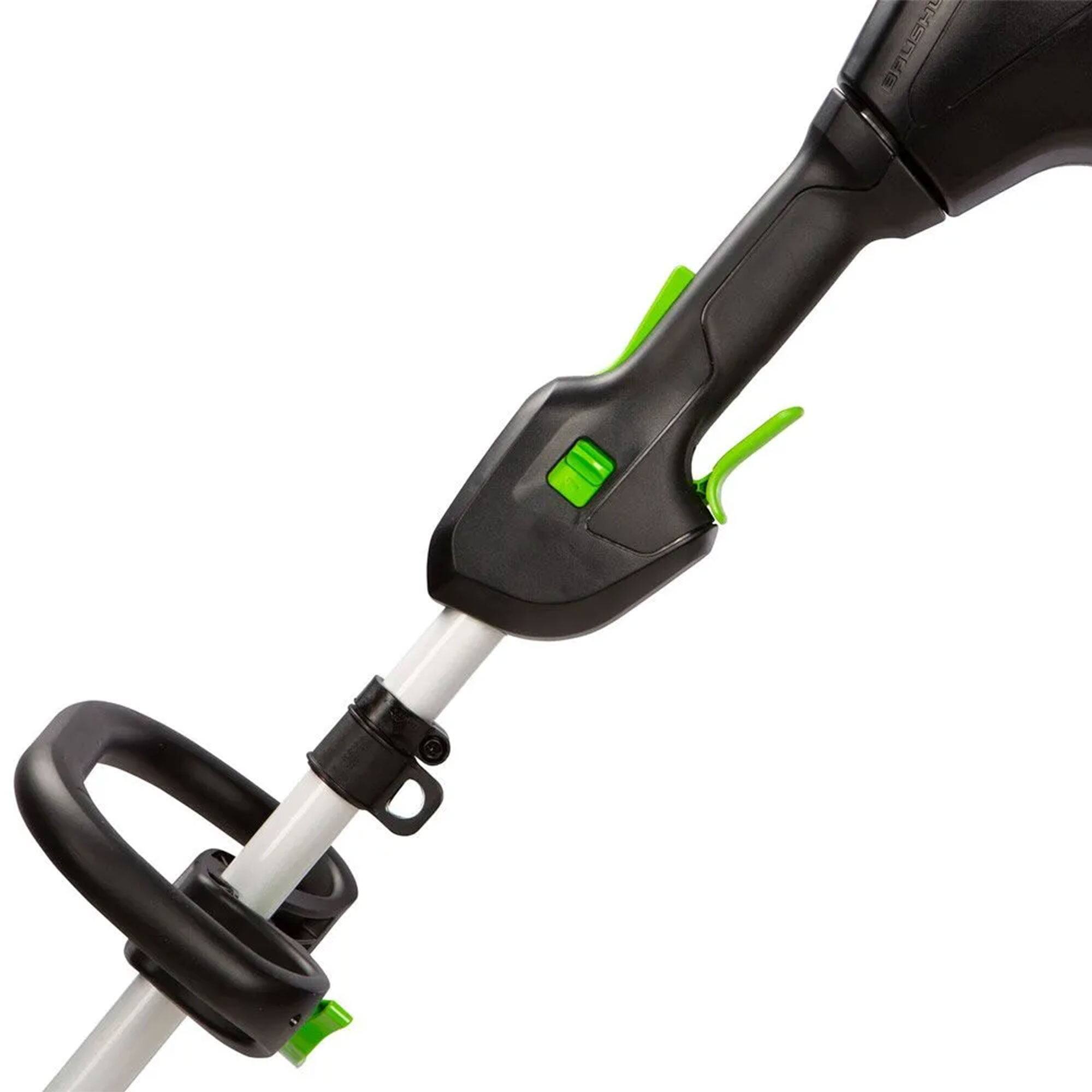 Alt View 1. Greenworks - Greenworks 16 In Brushless String Trimmer w/ 2.5Ah Battery & Rapid Charger - Green.
