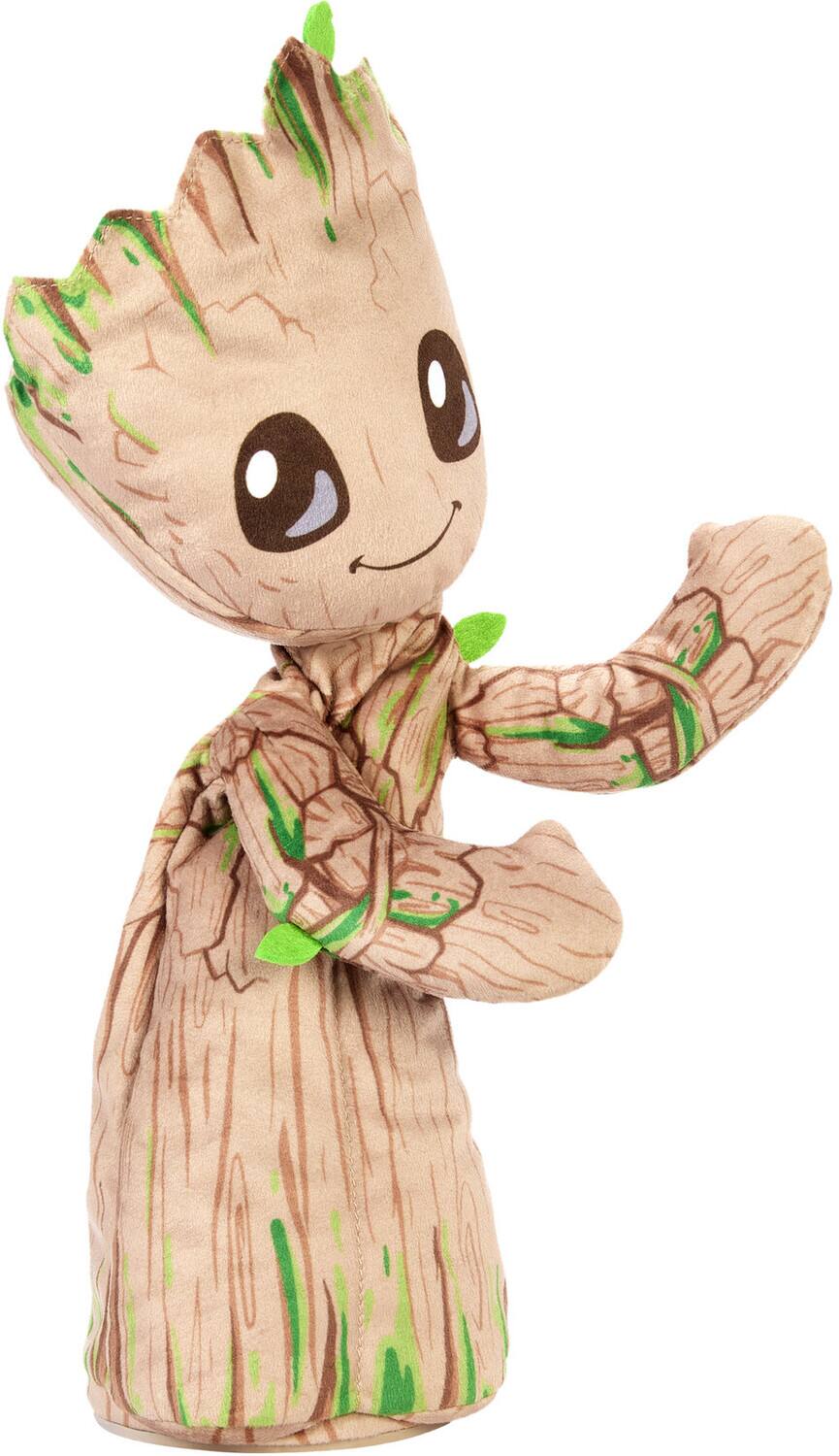Alt View 2. Mattel - Mattel - Marvel Dancing Groot Plush   - Collectibles - Multicolor.