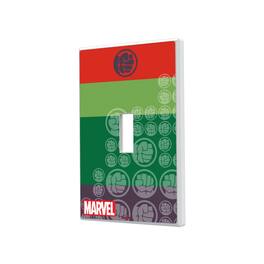 Keyscaper - Marvel Sigil Hidden-Screw Light Switch Plate - Single Toggle - Hulk