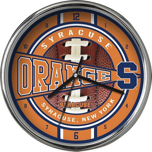 Front Standard. Memory Company - Syracuse Chrome Clock - Chrome.