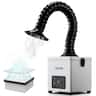 VEVOR - Solder Fume Extractor, 3-Stage Filtration Soldering Smoke Absorber with 180 m³/h Strong Suction & 3-Level Airflow