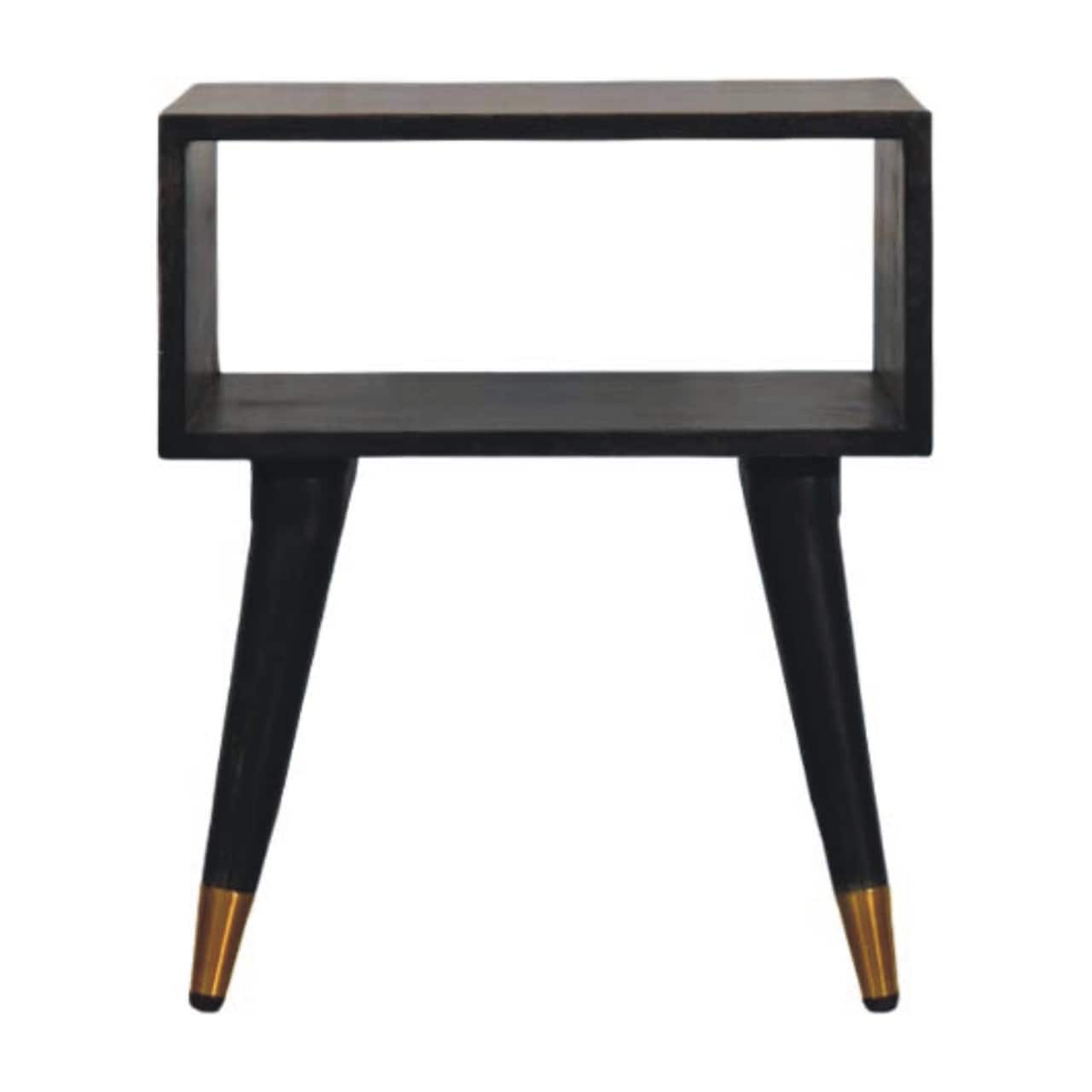 Artisan Furniture - Artisans Furniture Mid-Century Open Bedside - Black
