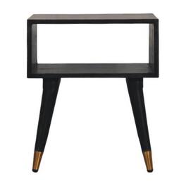Artisan Furniture - Artisans Furniture Mid-Century Open Bedside - Black