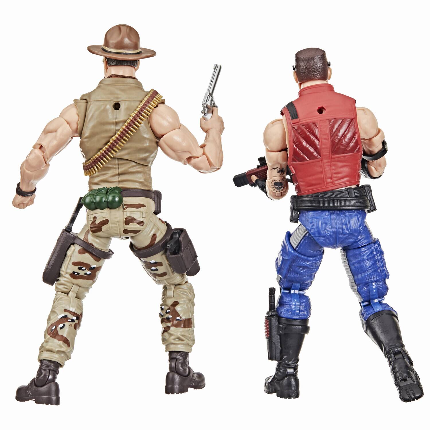 Alt View 2. Hasbro - G.I. Joe - Classified Series - #173, Sgt Slaughter & Felix "Mercer" Stratton Action Figure 2-Pack   - COLLECTIBLES - Multicolor.
