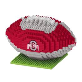 Forever Collectibles - Ohio State Buckeyes NCAA Brxlz Football 704-Piece Building Block Set - Red