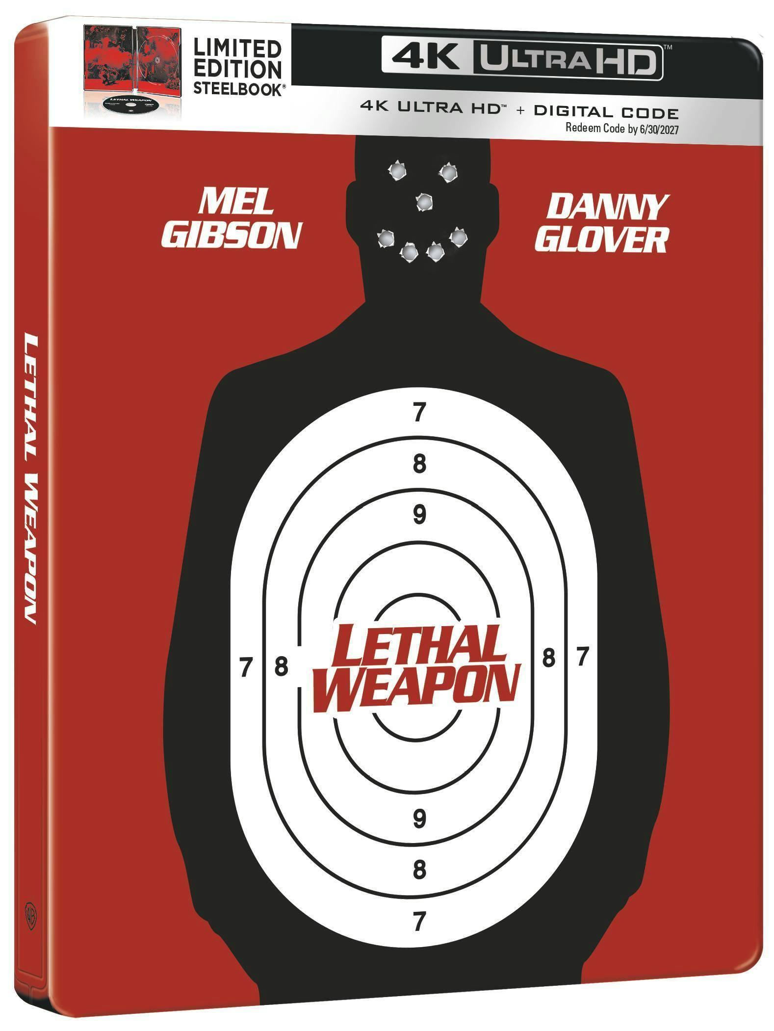 Back. Lethal Weapon (Steelbook)   - 4K Blu-Ray.