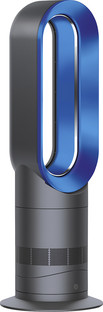 冷暖房/空調 ファンヒーター Best Buy: Dyson AM09 Fan + Heater Iron/Blue 302198-01