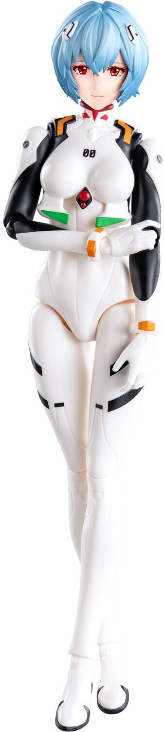 Front. PopMarket - Blokees - Evangelion - Fantastics - Rei Ayanami (Plug Suit) Model Kit   - COLLECTIBLES - Multicolor.