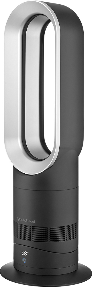 冷暖房/空調 ファンヒーター Best Buy: Dyson AM09 Fan + Heater Black/Silver 302199-01