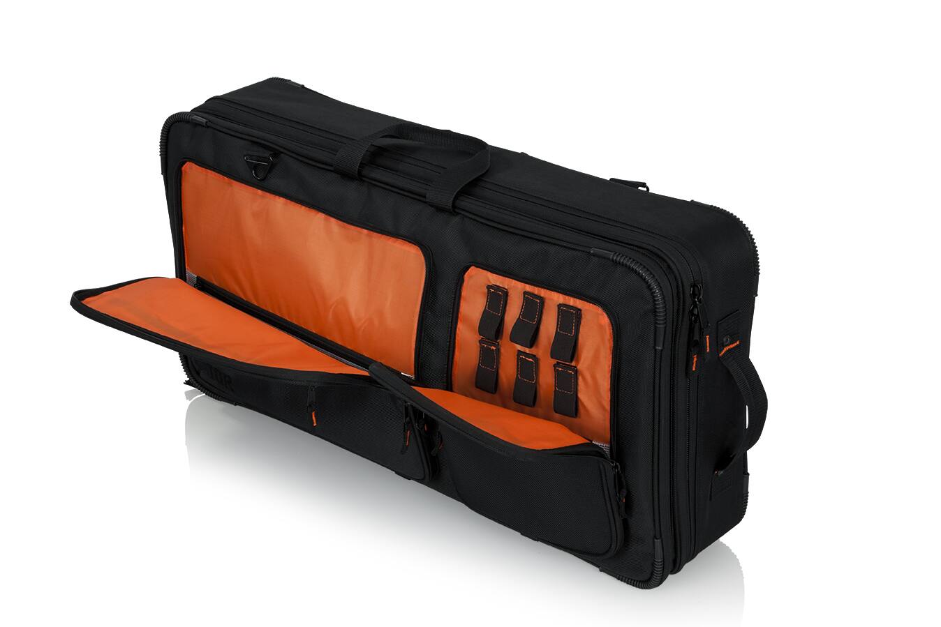 Alt View 1. Gator - DJ Controller Backpack with Adjustable Interior for Controllers up to 27 Inches and Laptop Storage.