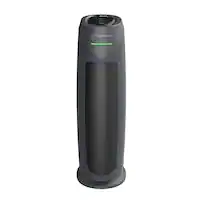 GermGuardian - 743 Sq. Ft. Tower Air Purifier with HEPA Pure Filter, Intellisense Air Quality Monitor, UV-C, AC4880G - Graphite - Front_Zoom
