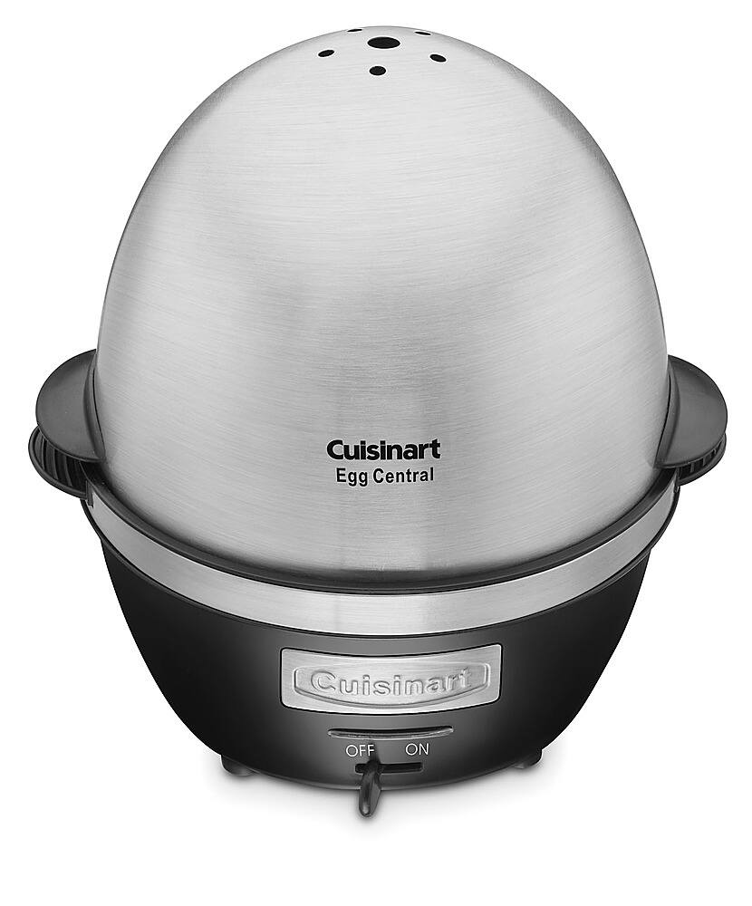 Alt View 1. Cuisinart - Egg Central Egg Cooker - Black/Silver.
