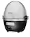 Left. Cuisinart - Egg Central Egg Cooker - Black/Silver.