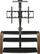 Front. Whalen Furniture - 3-in-1 TV Stand for Most TVs Up to 54" - Black.