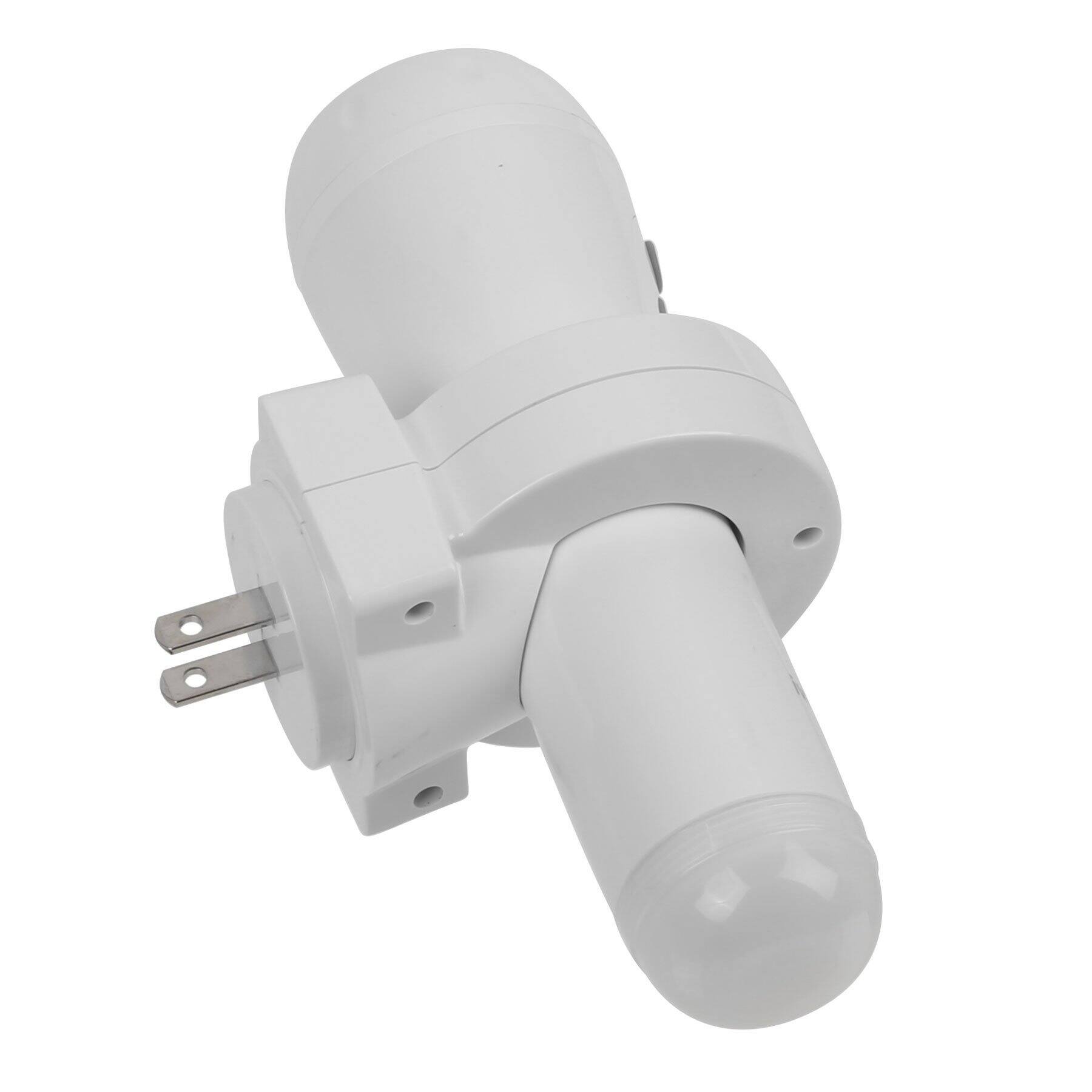 Alt View 1. Ivation - ​3-in-1 Emergency LED Nightlight, Flashlight & Strobe – Rechargeable, Auto-On, 3-Pack. - White.