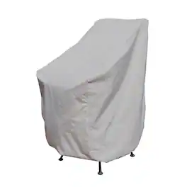 Mondawe - 27"W x 30"D x 49"H Outdoor Furniture Protective Cover Fits Stack of Chairs / Bar Stools - Gray