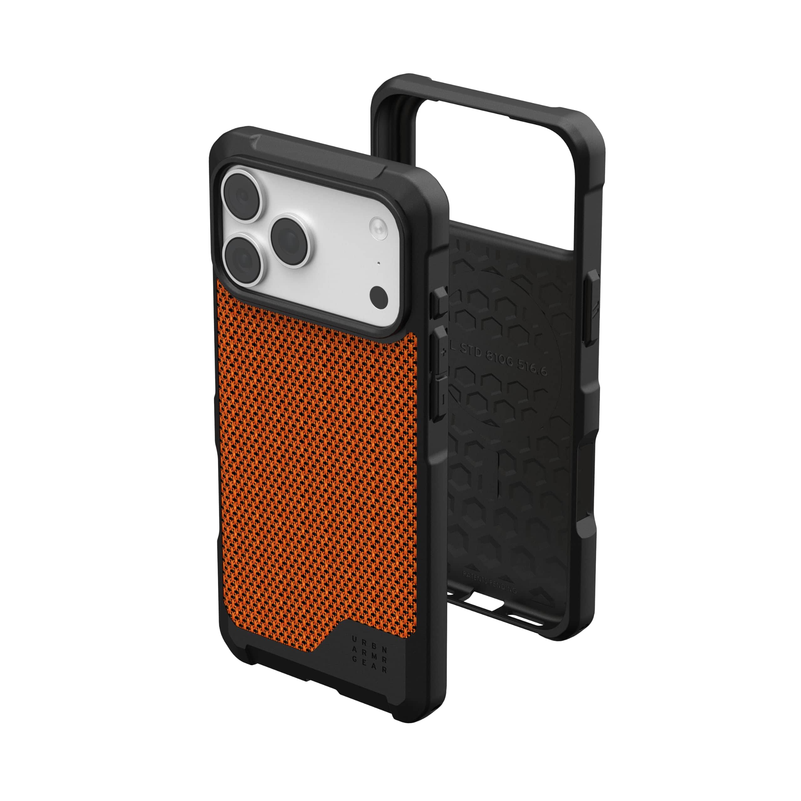 UAG - iPhone 18 Pro Max Case/iPhone 17 Pro Max Case with MagSafe, Premium Kevlar Material, Metropolis LT - Kevlar Burnt Orange