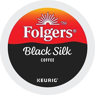 Folgers Black Silk Coffee  
KEURIG