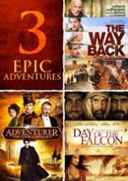 3 Epic Adventures: The Way Back/The Adventurer/Day of the Falcon [DVD] - Front_Original