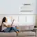 Alt View 11. Keystone - Energy Star 12,000 BTU 115V Through-the-Wall Air Conditioner with Follow Me LCD Remote Control - White.
