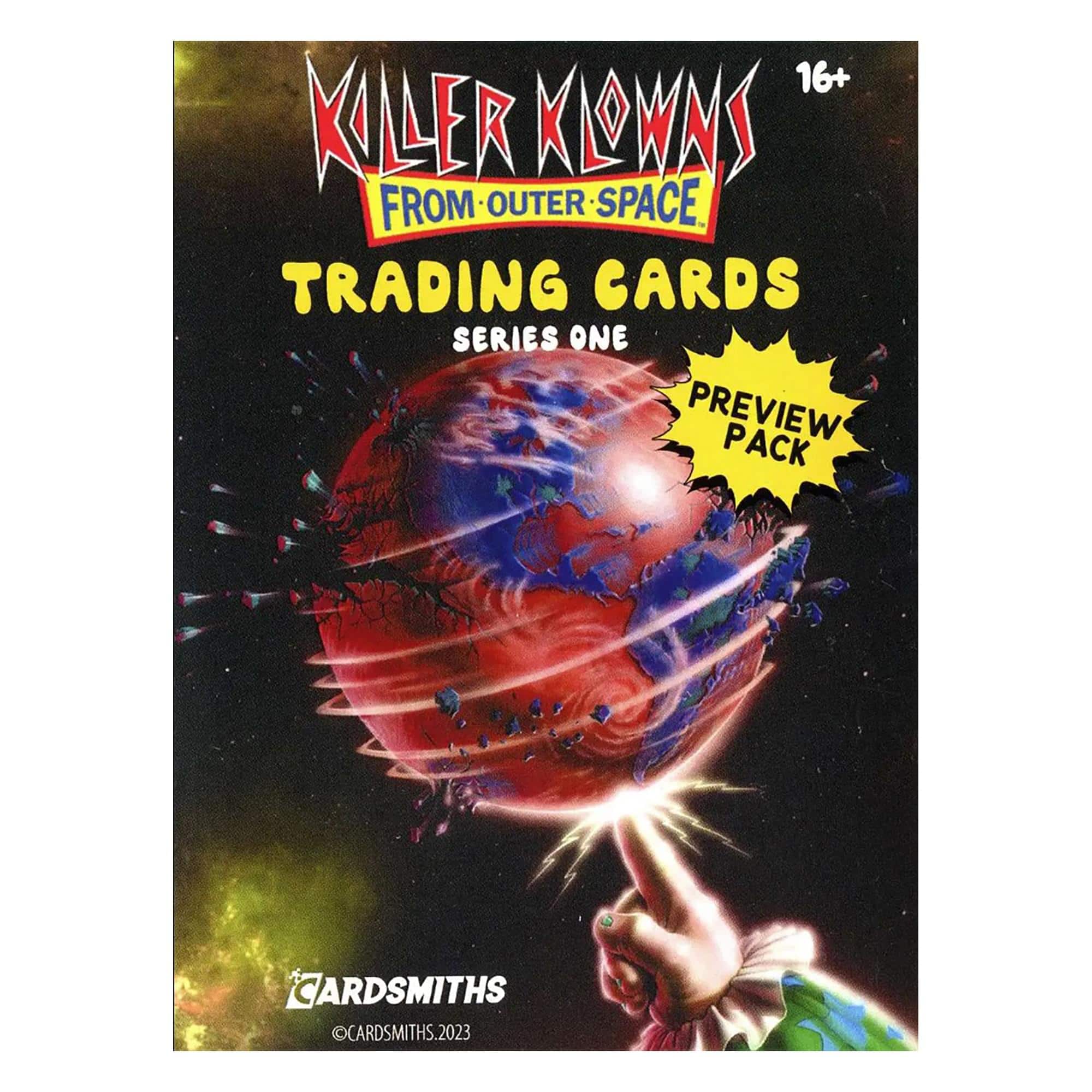 Cardsmiths - Killer Klowns Series 1 Trading Card Preview Pack | 3 Cards - Black price history on PriceWatchPro