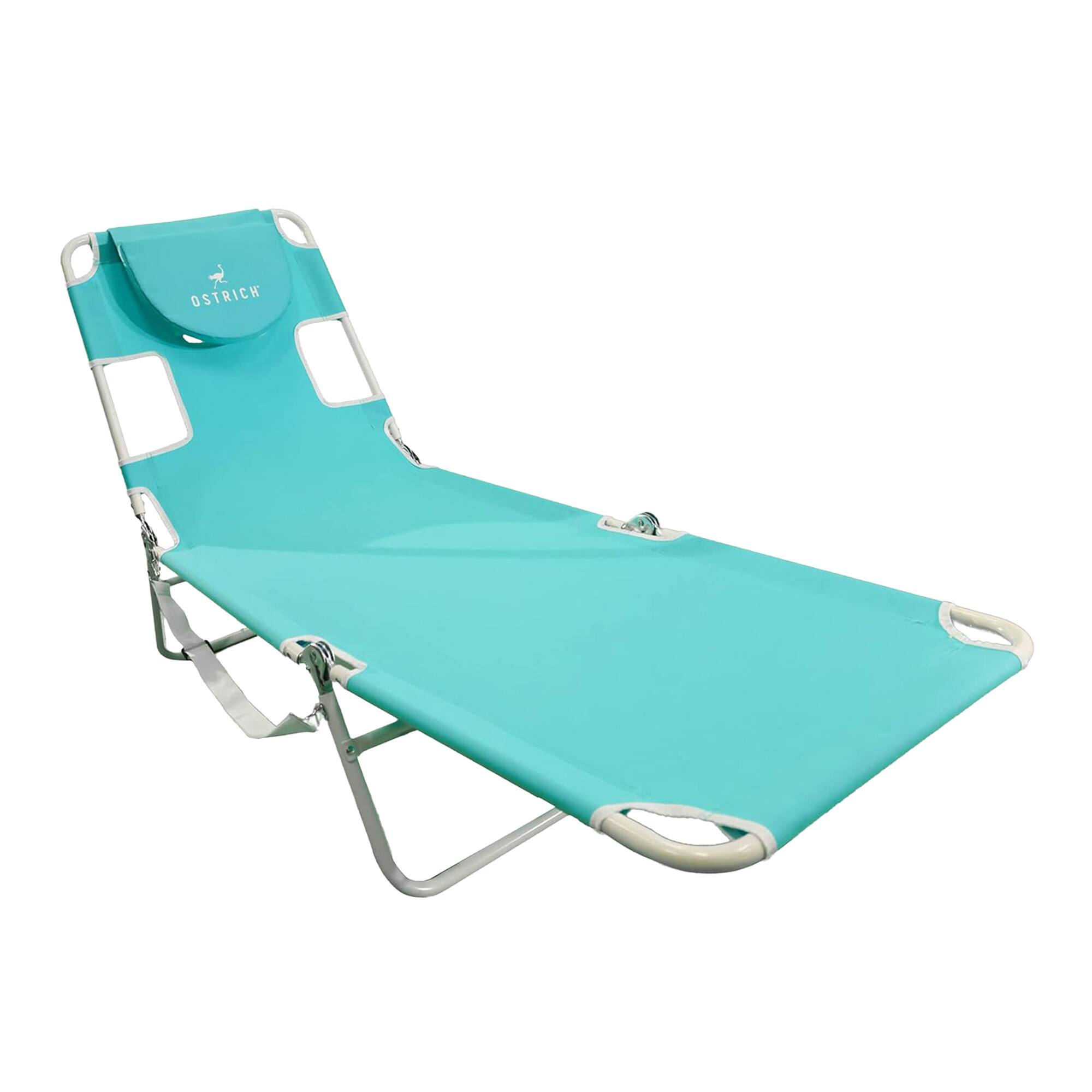 Alt View 8. Ostrich - Ostrich The Original Chaise Lounge, Facedown Beach Pool Tanning Chair, Aqua - Aqua.