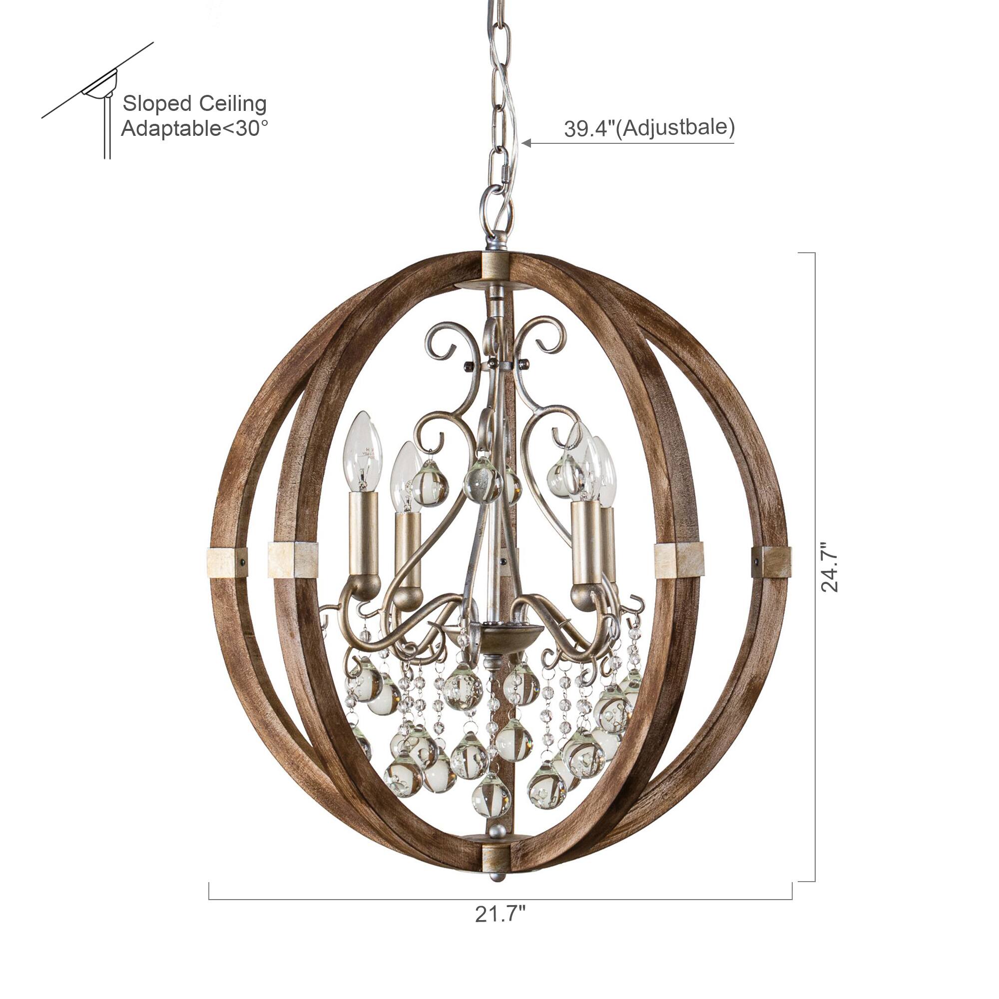 Sloped Ceiling Adaptable<30°  
39.4" (Adjustable)  
24.7"  
21.7"
