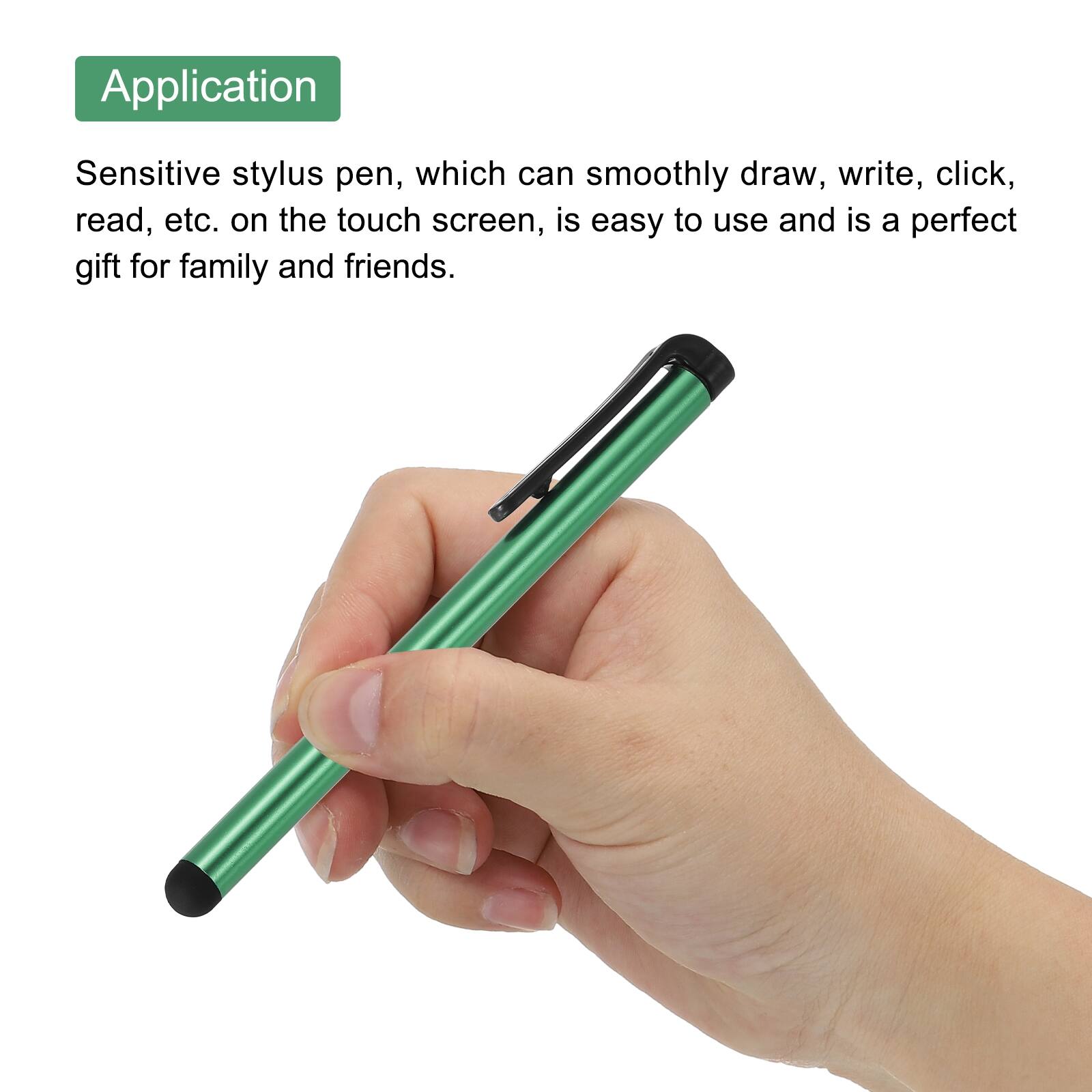 Application

Sensitive stylus pen, which can smoothly draw, write, click, read, etc. on the touch screen, is easy to use and is a perfect gift for family and friends.