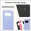 Perfect fit. Beautiful design. Made specifically to fit the shape and colors of Pixel 9a.