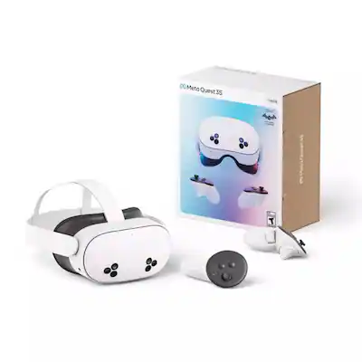 Meta Quest 3S 128GB All in One VR Headset for Mixed Reality 3 Meta Quest 3S 128GB All in One VR Headset for Mixed Reality 3