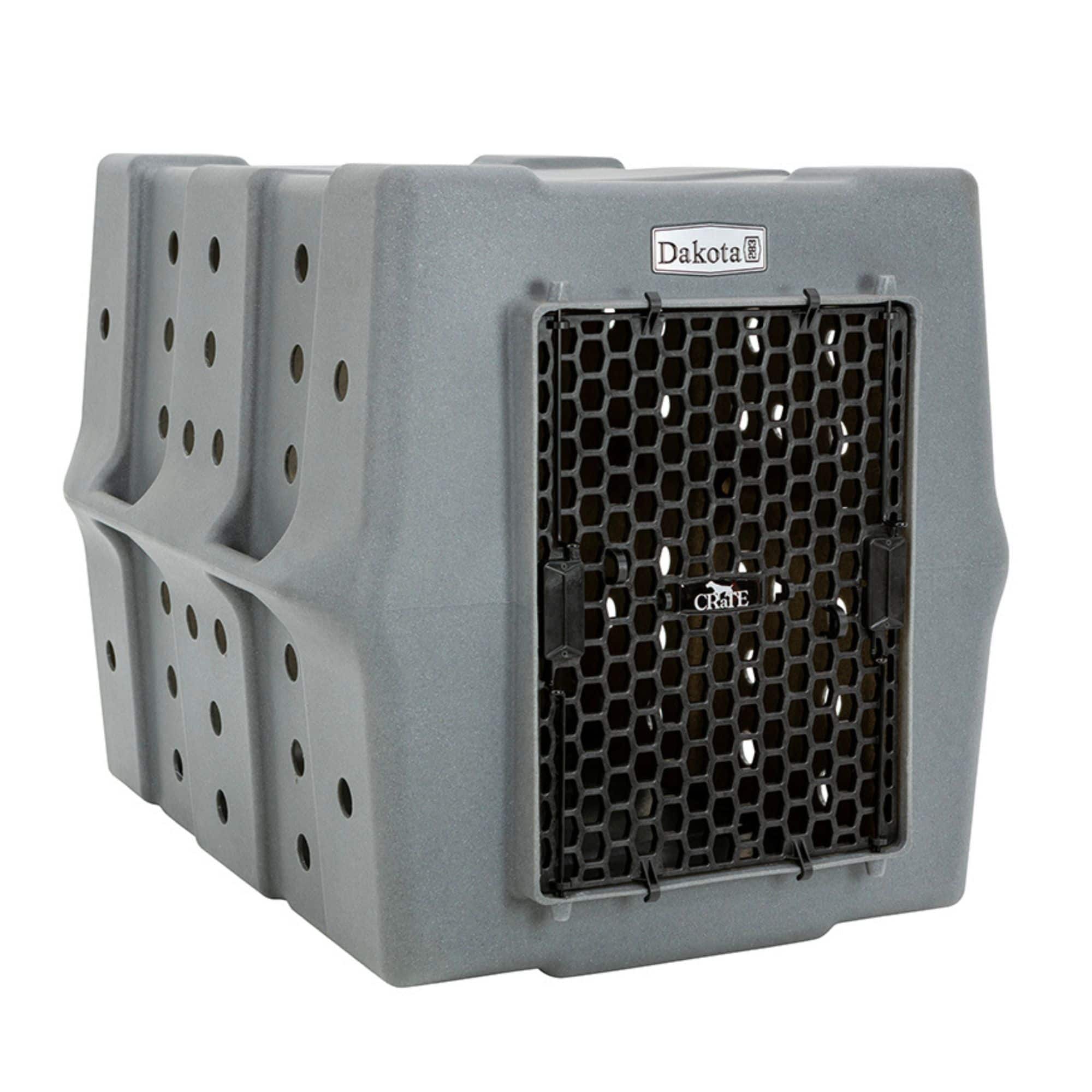 Dakota 283 - Canine Rough and Tough Economy Pet Kennel, Large, Dark Granite