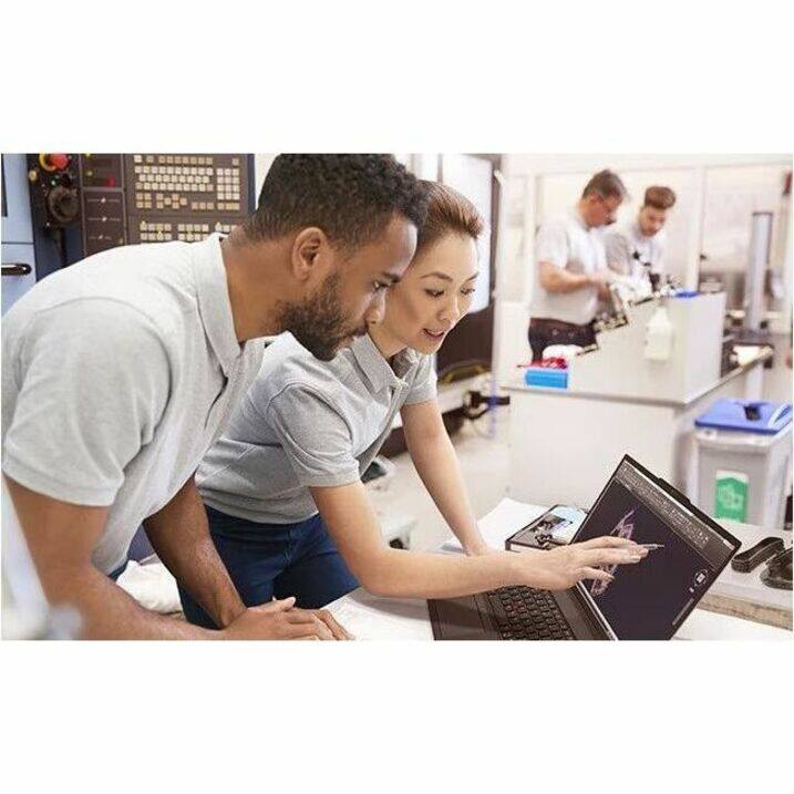 Alt View 8. Lenovo - Lenovo ThinkPad P16s Gen 3 21KS001NUS 16" Touchscreen Mobile Workstation - WUXGA - Intel Core Ultra 7 155H - 32 GB - 1 T - Black.