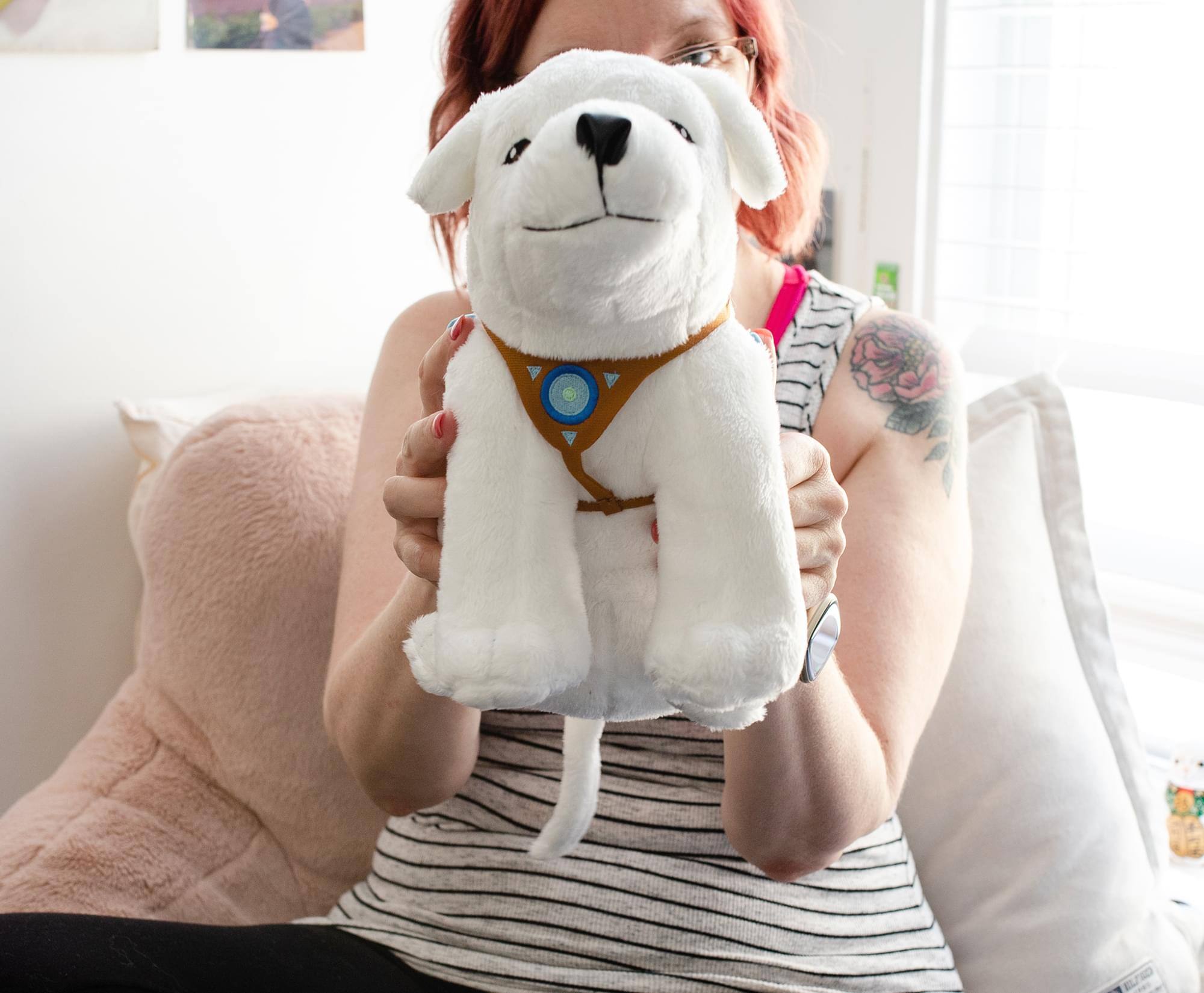 Alt View 3. Nickelodeon - The Legend of Korra 11-Inch Character Plush Toy | Naga - White.