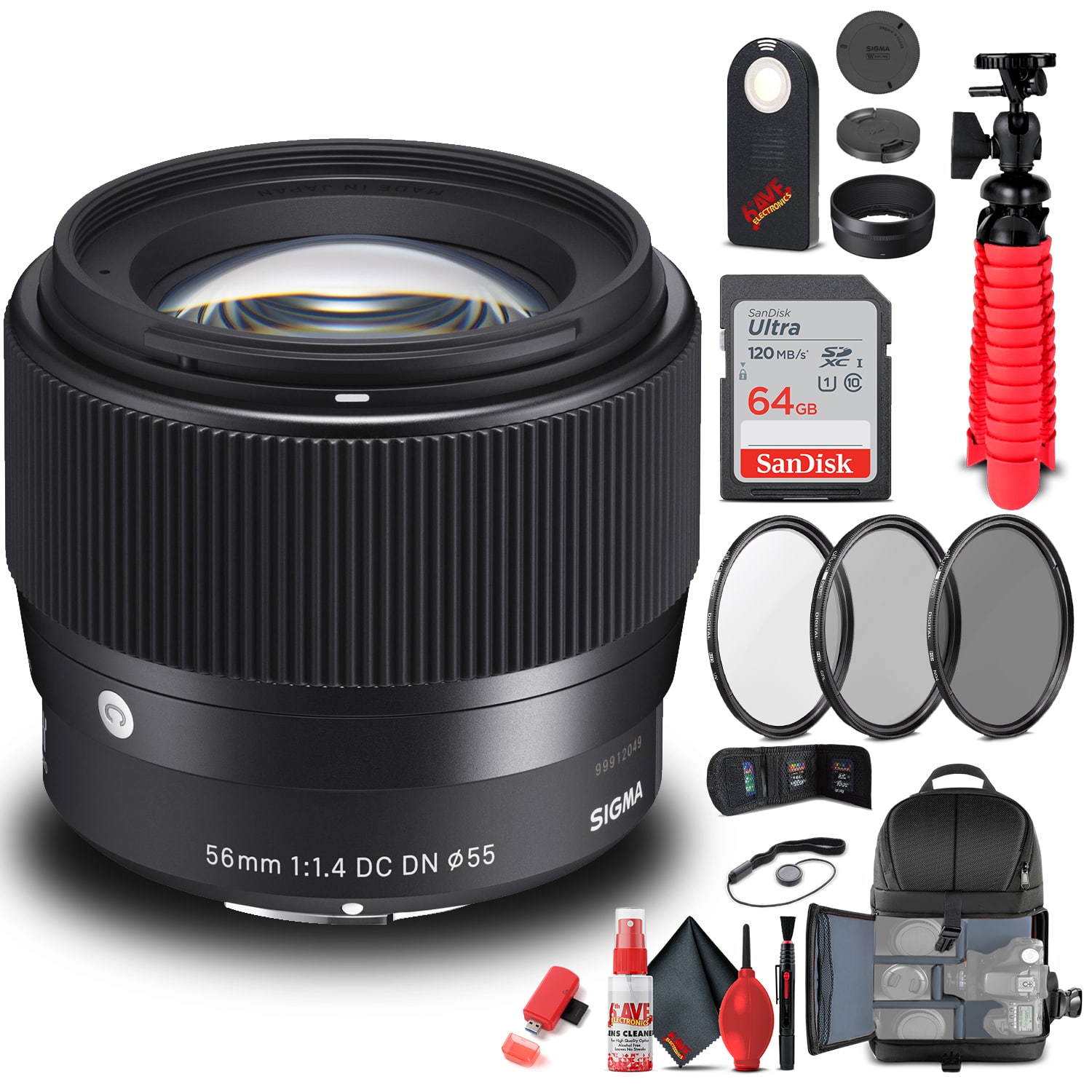 Sigma 56mm f/1.4 DC DN , C Lens for Sony E Mount Black - Best Buy