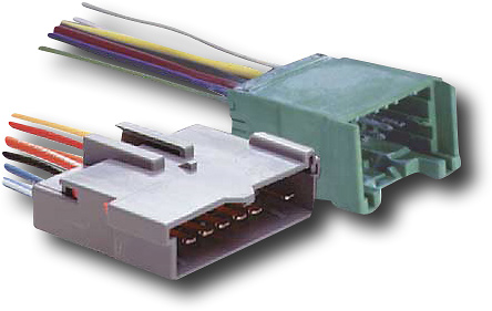 Angle View: AXXESS - NEW BASIX Wiring Harness for Select Ford, Lincoln, Mazda, Mercury - Multicolor