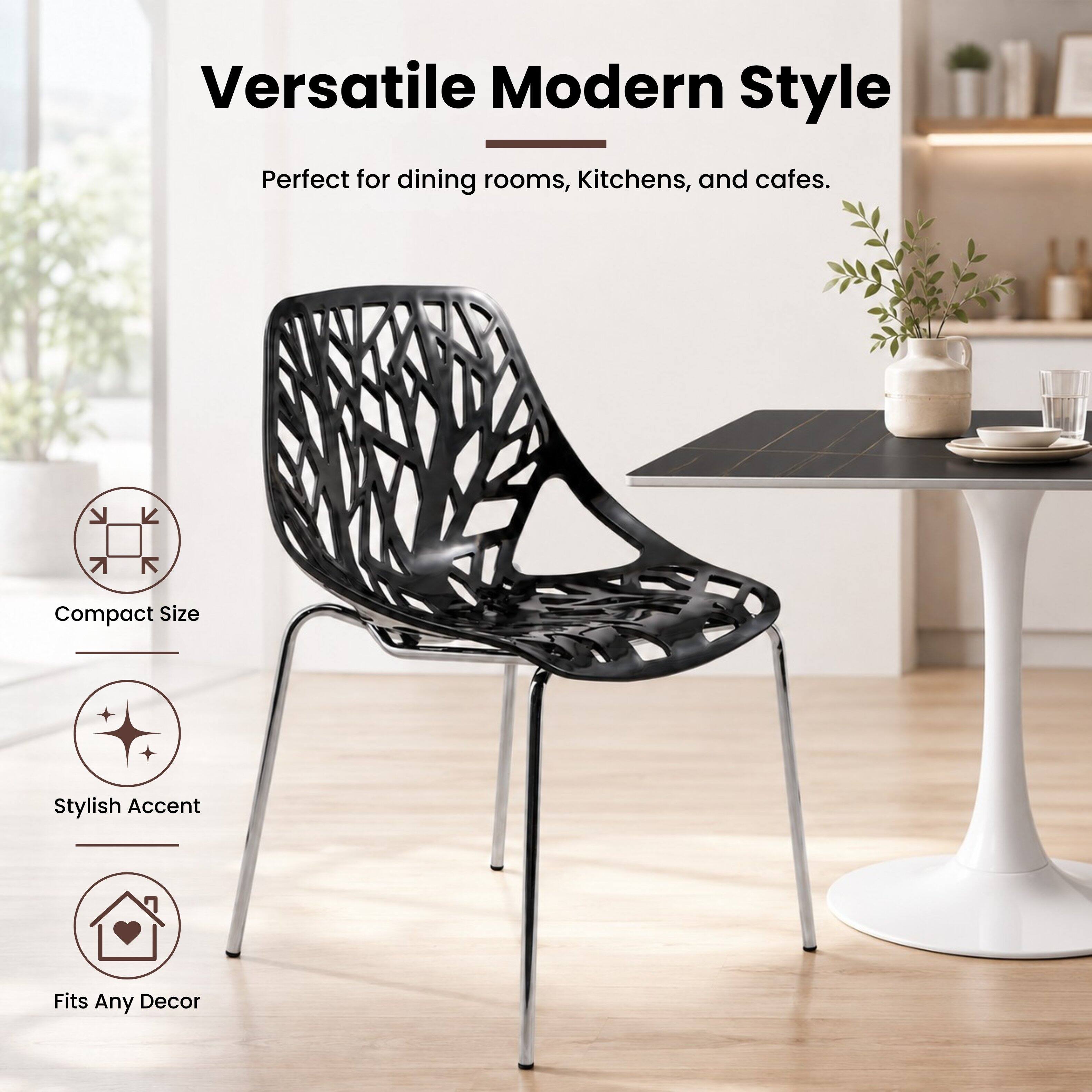 Versatile Modern Style  
Perfect for dining rooms, kitchens, and cafes.  
Compact Size  
Stylish Accent  
Fits Any Decor