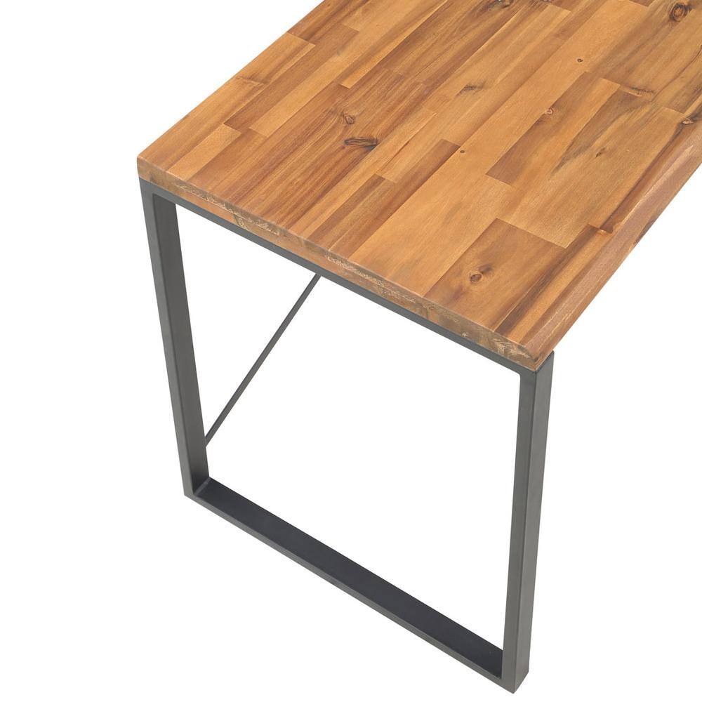 Alt View 1. Northbeam - Concord Live Edge Desk - Brown.