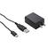 Left. Cobra - Cobra - Charging Cable for Cobra Performa Business Radios - Black.