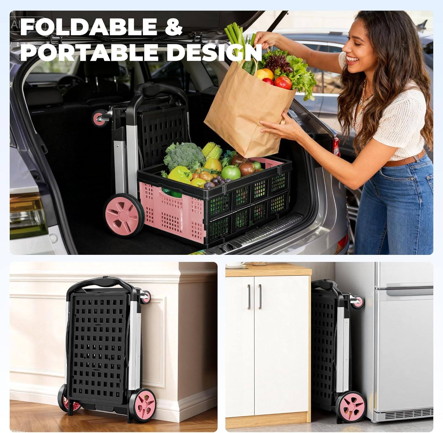 FOLDABLE & PORTABLE DESIGN