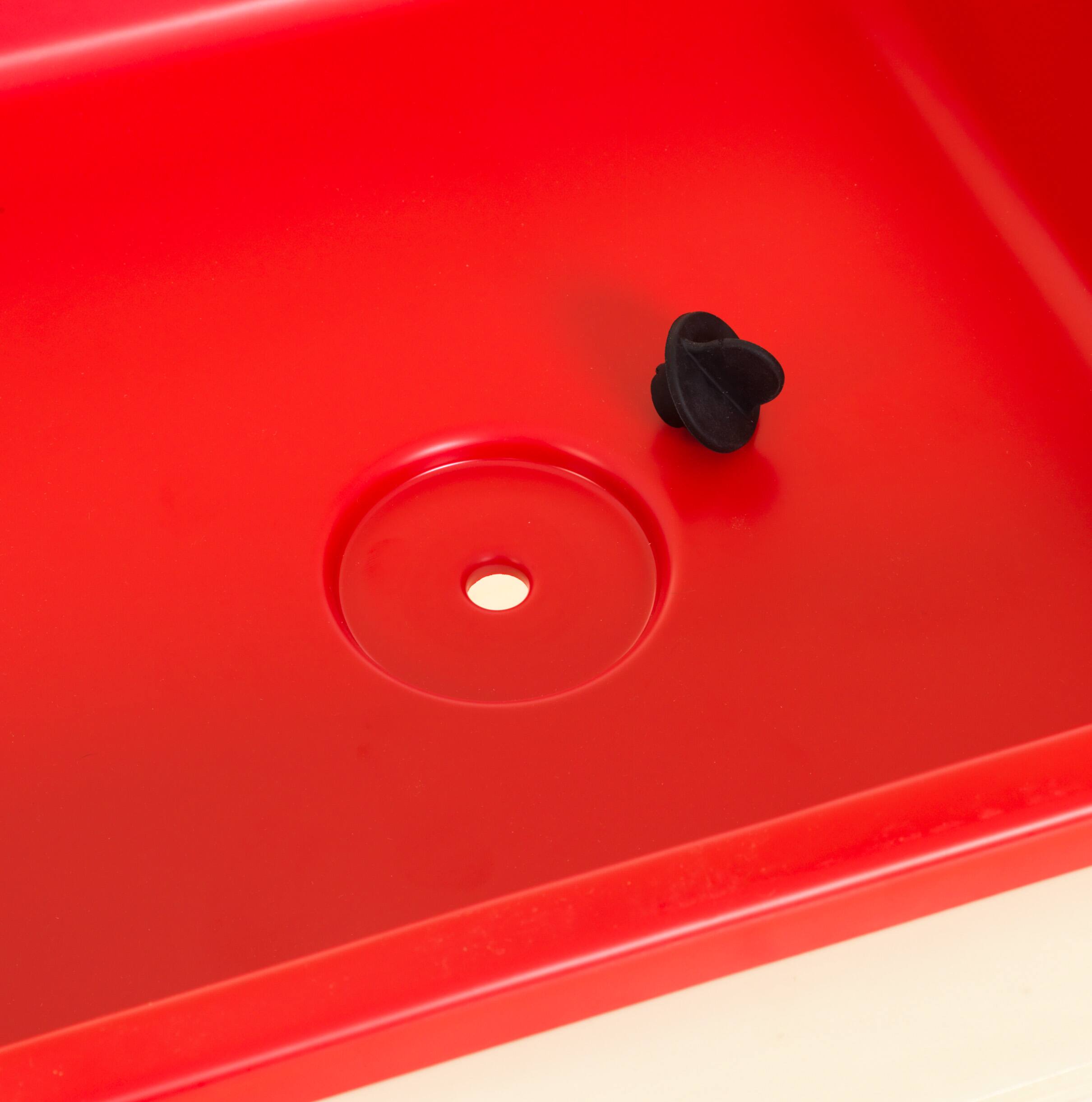 Alt View 4. Children's Factory - Mobile Toddler Sand and Water Table - Assembled.