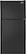 Front Standard. Whirlpool - 14.4 Cu. Ft. Top-Freezer Refrigerator - Black.
