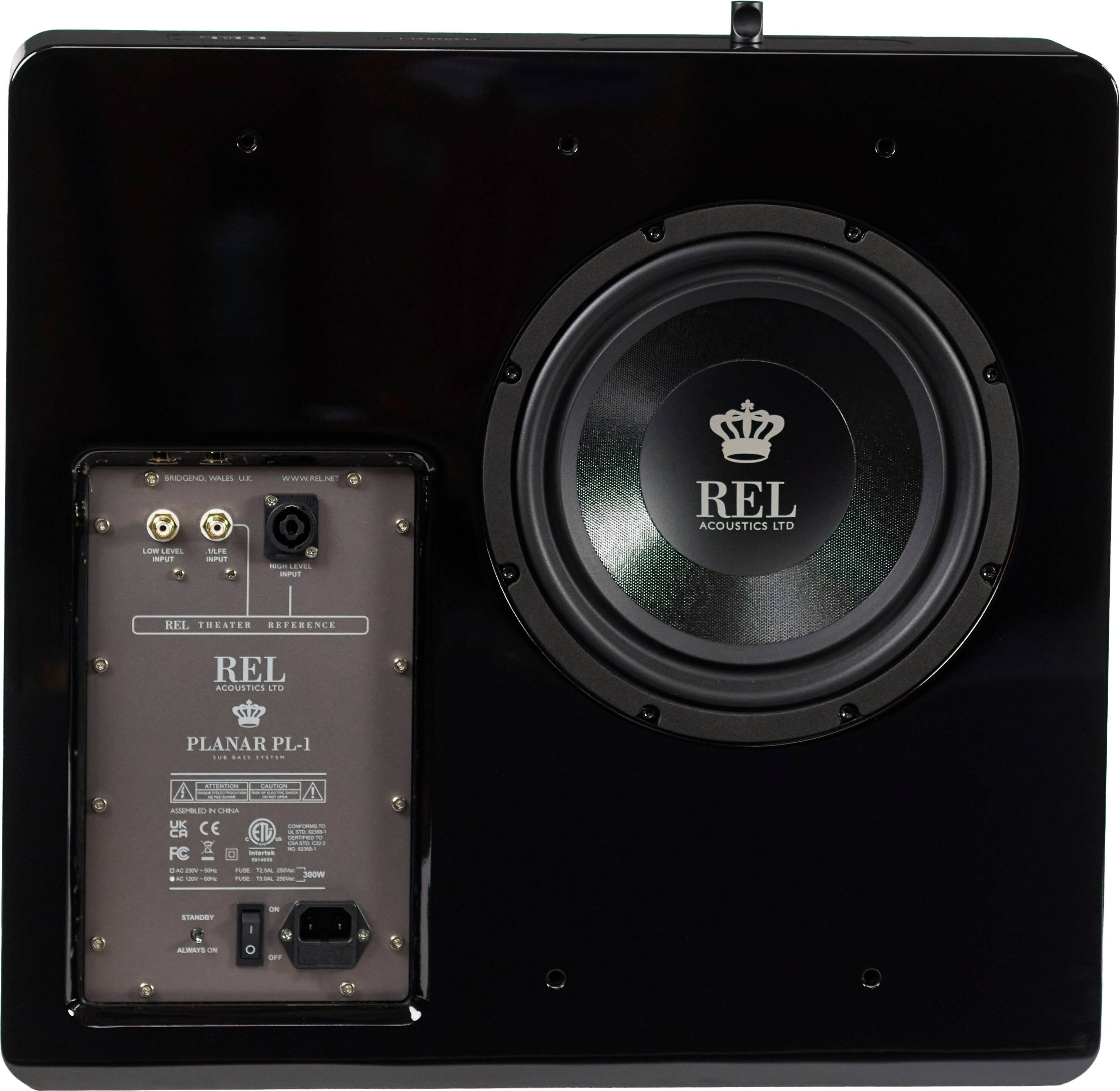 REL ACOUSTICS LTD  
REL THEATER REFERENCE  
PLANAR PL-1  
www.rel.net  
Bridgend, Wales, UK  
CE  
FC