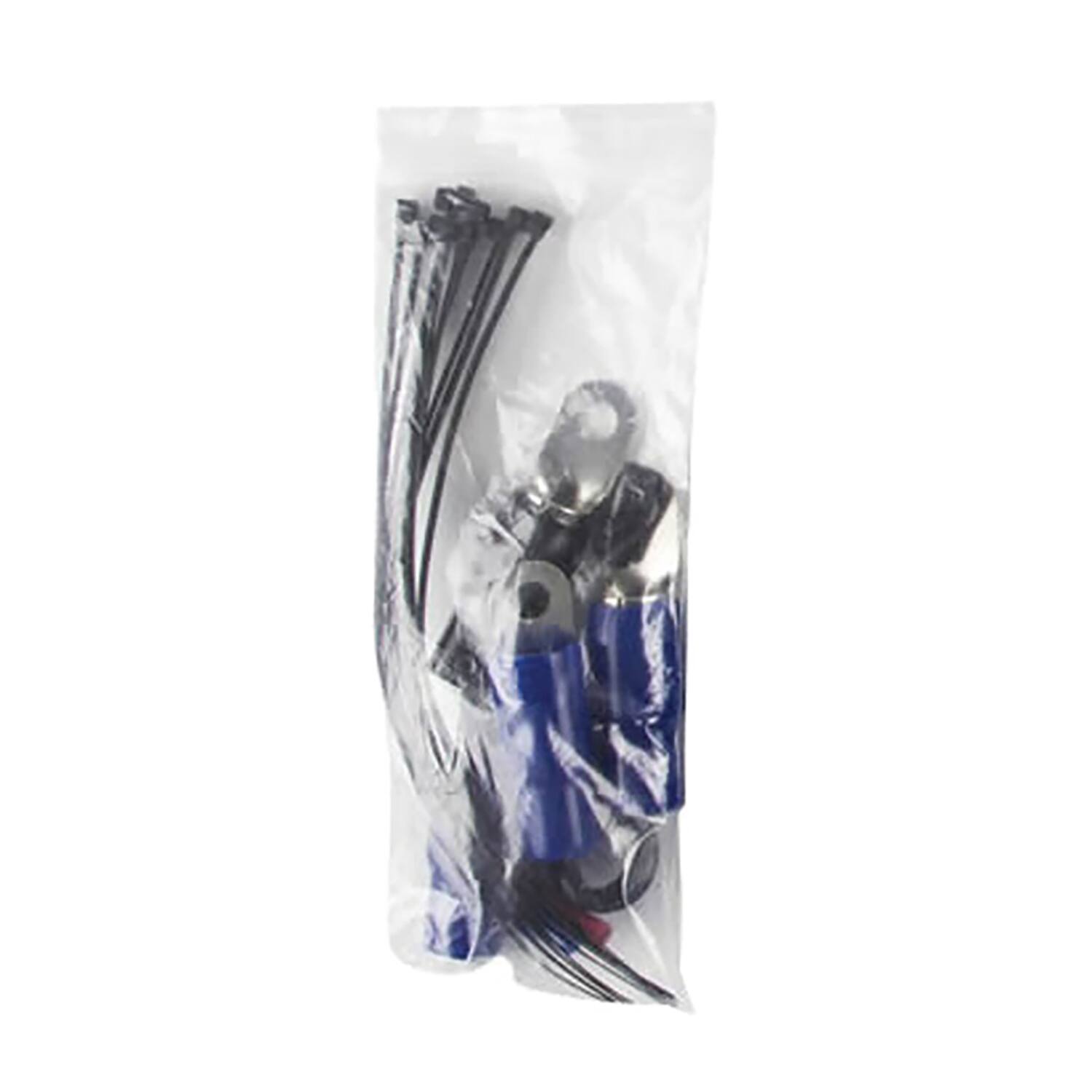 Back. RAPTOR - Bulk Series R2 1/0-Gauge Amp Installation Kit - Blue.