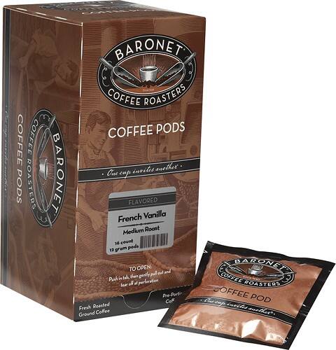 Angle Standard. Baronet - French Vanilla Single Cup Coffee Pods (16-Pack).