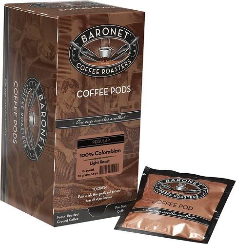Angle Standard. Baronet - Colombian Single Cup Coffee Pods (16-Pack).