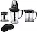 Front. Ninja - Master Prep Food Processor - Black, Stainless Steel.